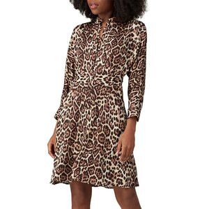 Equipment Adalicia Dress - Leopard in Size 6